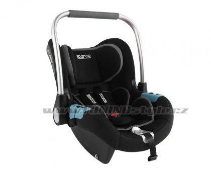 Autosedačka dětská SPARCO F300i ISOFIX GRUPA 0 ( 0-13kg ) šedá