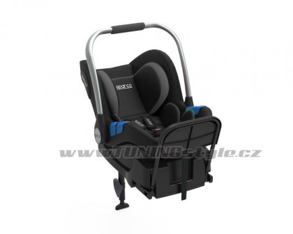 Autosedačka dětská SPARCO F300i ISOFIX GRUPA 0 ( 0-13kg ) šedá