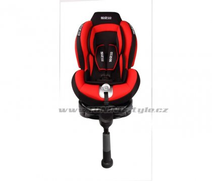 Autosedačka dětská SPARCO F500i ISOFIX ( 9-18kg ) červená