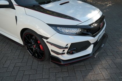 Přední přítlačná křidélka, canardy Honda Civic X Type R (2017-)