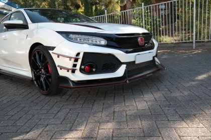 Spojler pod přední nárazník lipa Honda Civic X Type R (2017- )