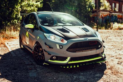 Přední přítlačná křidélka, canards FORD FIESTA 7 ST FACELIFT 2013-2016 