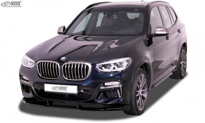 Přední spoiler pod nárazník RDX VARIO-X3 BMW X3 (G01) + BMW X4 (G02) pro M-Sport a M-Aero-Paket