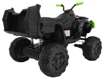 All-terrain Quad 4 x 4 black and green