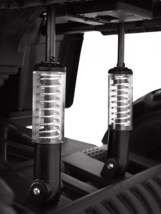 All-terrain Quad 4 x 4 black and green