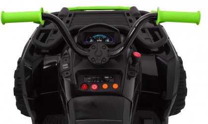 All-terrain Quad 4 x 4 black and green