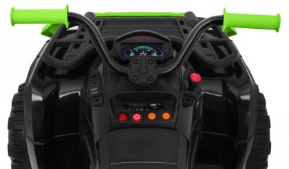 Vehicle Quad XL ATV, remote control 2.4 GHZ black and Green