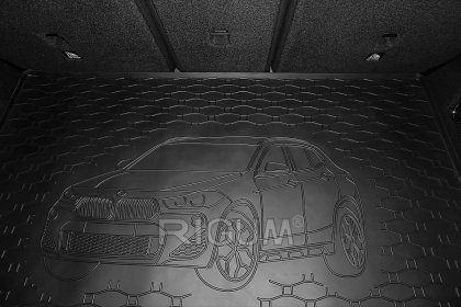Gumová vana do kufru - BMW X2 2018- (F39) (s vyobrazením vozu) 