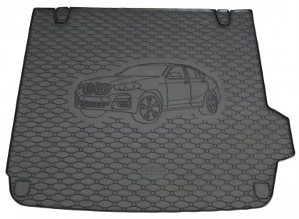Gumová vana do kufru - BMW X4 2018- (G02) (s vyobrazením vozu) 