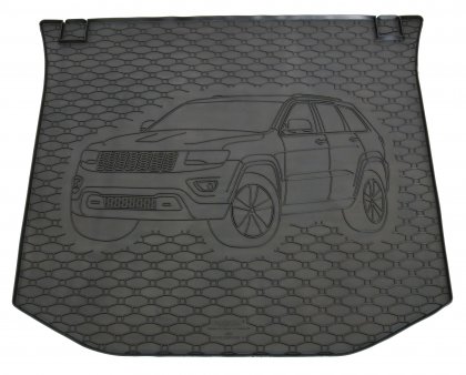 Gumová vana do kufru - JEEP Grand Cherokee 2014- (s vyobrazením vozu)