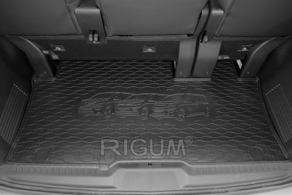 Gumová vana do kufru - PEUGEOT Traveller L2 2016- (s vyobrazením vozu)