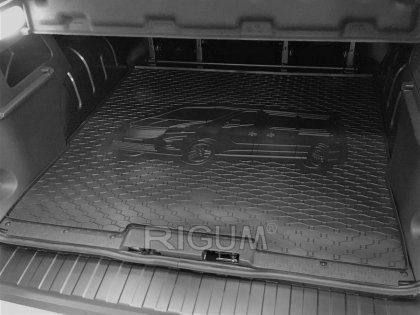Gumová vana do kufru - RENAULT Trafic 2014- L2 (s vyobrazením vozu)
