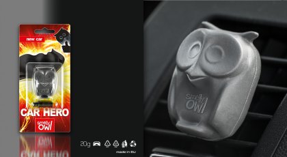 Osvěžovač vzduch SMELLY OWL - New Car
