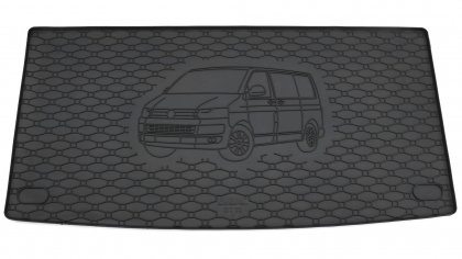 Gumová vana do kufru - VW T6 L1 2015- (s vyobrazením vozu)