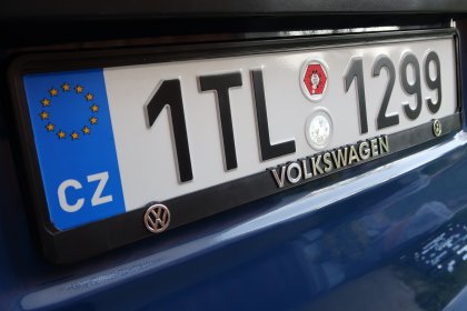 Podložka pod SPZ 3D VOLKSWAGEN