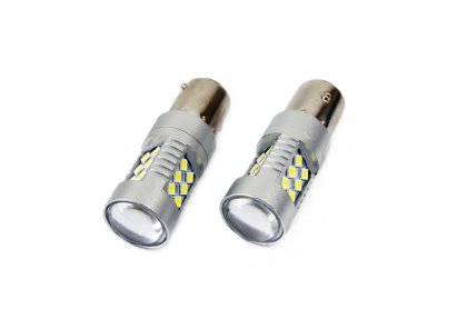 Žárovky LED CANBUS 24SMD 3030 1156 (P21W) White 12V/24V (2ks)