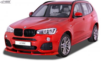 Přední spoiler pod nárazník RDX VARIO-X BMW X3 F25 M-Sport & M-Technik 2014-2017