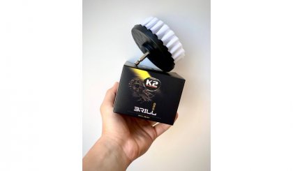 K2 BRILL - kartáč k čištění čalounění na vrtačku