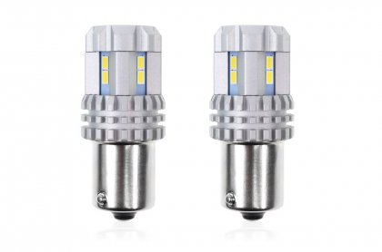 Žárovky LED CANBUS UltraBright 3020 22SMD 1156 (R5W, R10W) P21 White 12V/24V (2ks)