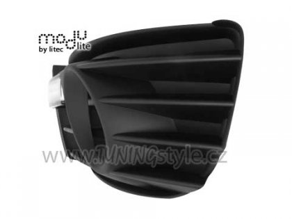 LED denní světla chrom 20 LED RL s mřížkou pro mlhovky Passat 3BG 00-05