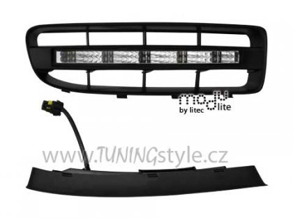 LED denní světla chrom 20 LED RL s mřížkou Škoda Octavia 1U