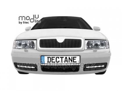 LED denní světla chrom 20 LED RL s mřížkou Škoda Octavia 1U