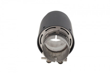 Końcówka tłumika 80mm wejście 57mm Carbon