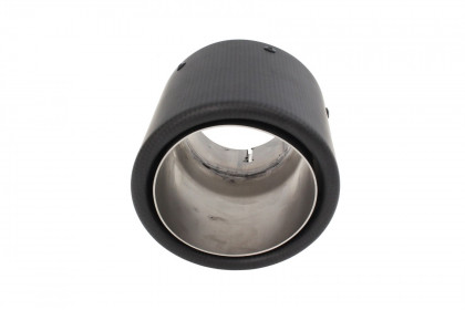 Końcówka tłumika 80mm wejście 63mm Carbon