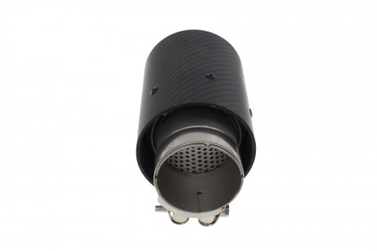 Końcówka tłumika 89mm wejście 65mm Carbon