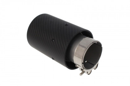 Końcówka tłumika 89mm wejście 65mm Carbon