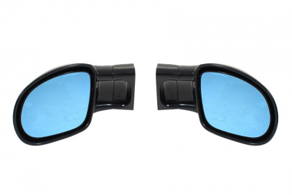 Lusterka Uniwersalne M3 Look Sport ABS Black Manual Blue Glass