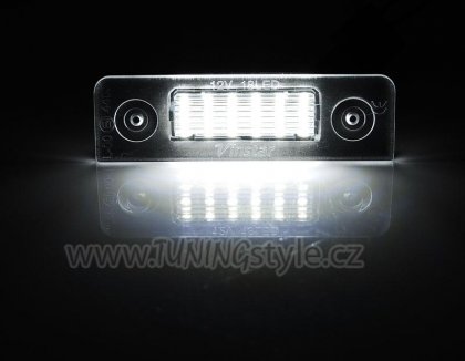 LED osvětlení SPZ Škoda Octavia II 09-12 / Roomster 06-10