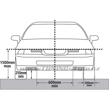 LED světla DRL 18