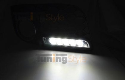 LED světla s mřížkou VW Golf V GTi