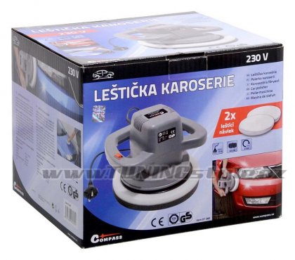 Leštička karoserie automobilu 220V 120W 240mm 3100 ot.