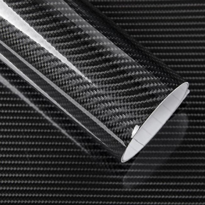 Carbon 5D folie černá 152x50cm