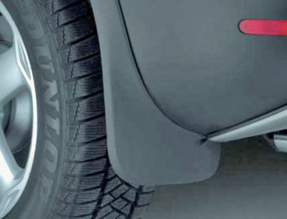Přesné lapače nečistot/zástěrky - přední + zadní VW Touareg 7L 02-10