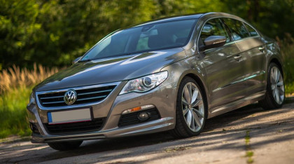 Spoiler pod přední nárazník, podpoiler R-line look TFB VW Passat CC 08-13