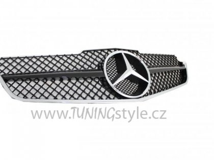 Maska Mercedes-Benz E C207 Coupe/Cabrio 09- SL-Look černá
