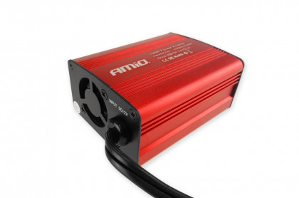 Měnič napětí AMiO 12V/230V 150W/300W 2xUSB PI01