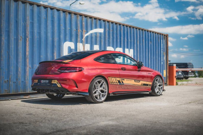 Splittery zadní boční Racing + Flaps Mercedes-AMG C43 Coupe C205