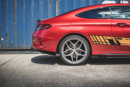 Splittery zadní boční Racing + Flaps Mercedes-AMG C43 Coupe C205