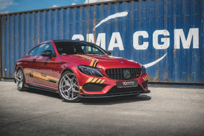 Spojler pod nárazník lipa Racing + Flaps Mercedes - AMG C43 Coupe C205