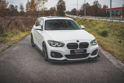 Spojler pod nárazník lipa Racing + flaps V.3 BMW 1 F20 M-Pack Facelift / M140i 