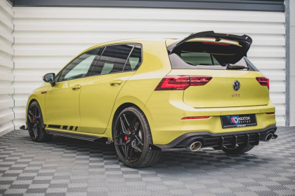 Splittery zadní boční Racing + Flaps Volkswagen Golf 8 GTI Clubsport