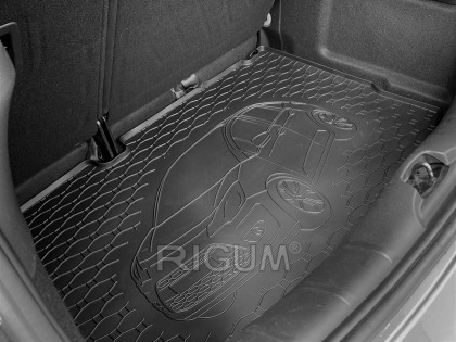 Gumová vana do kufru - CITROËN C3 2010- dojezdové kolo (s vyobrazením vozu) 