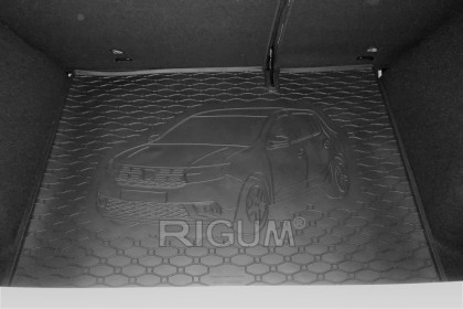 Gumová vana do kufru - DACIA Sandero Hatchback 2013- (s vyobrazením vozu) 