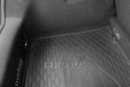 Gumová vana do kufru - RENAULT Clio IV Hatchback 2012- (s vyobrazením vozu) 