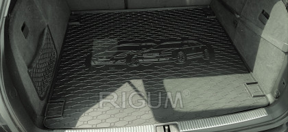 Gumová vana do kufru - SEAT Exeo Kombi 2009- (s vyobrazením vozu) 