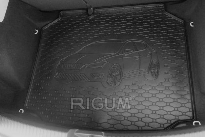 Gumová vana do kufru - SEAT Leon Hatchback 2013- (s vyobrazením vozu) 